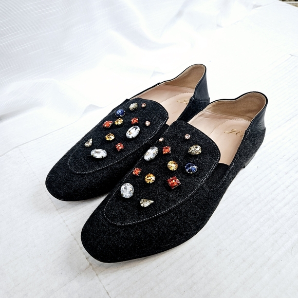 J. Crew Convertible Jeweled Loafer size 9 - Picture 6 of 15